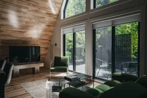 Luxury A Frame w Fire Pit - Image 3