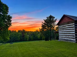 Quaker Freedom Cabin | Historic c1834 Log Cabin - Image 4