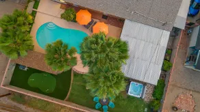 Casa Serena Pool Spa Putting Green & Yoga Room - Image 2