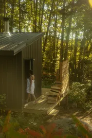 NEW BUILD Midcoast cabin! Sauna & walk to beach - Image 5