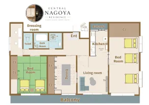 Top 8F Private Floor | Spacious Luxury | Nagoya - Image 5
