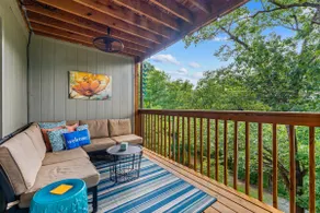 Ozark Mountain Getaway Balcony - Image 4