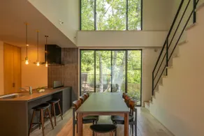[Newly Built and Open] Hot Spring with a Direct Flow from the Source | 123㎡ Entire Villa for Rent | Quiet Forest with a View of Birch Trees, Minakami - Image 2