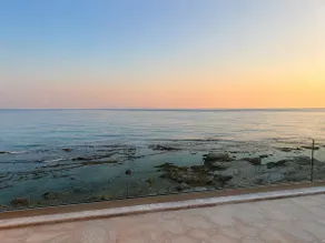 Aegean Horizon Seafront Luxury Villa Plomari Garden Level - Image 4