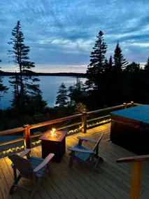 Bear/private-hot-tub-beside cottage/sauna/firepit - Image 3