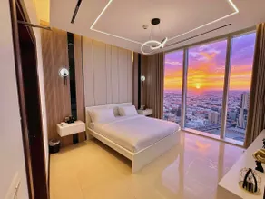 شقة فاخرة برج رافال إطلالة KAFD تلفاز 85 بوصة Sky Suite Rafal Tower KAFD View 85 Inch TV - Image 2