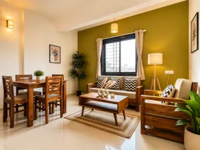 Modern 2 BHK Near Pune Airport | WiFi | PLG202 - Image 2