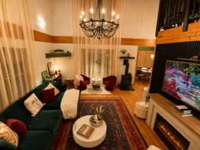 Private Pond & Music Lounge @ Luxe Creekside Cabin - Image 3