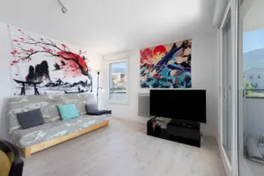 Apartment With 3 Bedrooms in Albertville, With Wonderful Mountain View, Enclosed Garden and Wifi - Image 4
