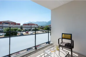 Apartment With 3 Bedrooms in Albertville, With Wonderful Mountain View, Enclosed Garden and Wifi - Image 2