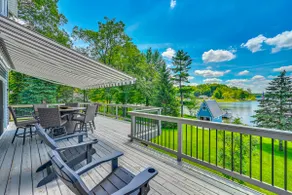 Boathouse, Dock & Sunset Views! Muskrat Lake Home - Image 2
