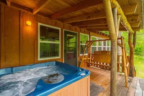 Creek & Garden Cabin Cedar Sauna, Hot Tub, Fishing - Image 2