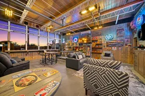 Historic Gas Station Converted Retro Neon Garage! - Image 5