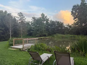 “ A-frame Cabin Private Koi Pond w/Dock OH - Image 3