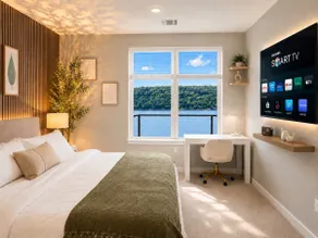 Hudson River Views | Private Balcony+ 2 Gyms - Image 3