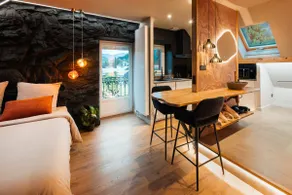 La Suite Volcanique - Appartement de caractère, baignoire îlot & vue montagnes - Image 3
