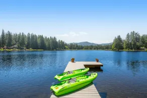 Skiing 1BR Lakefront | Dock | Deck | Firepit - Image 2