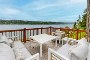 Waterfront home with hot tub, pool table, firepit - Image 3