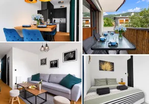 Apt 2 Chalet Cyclamen, Les Carroz D'Araches mit Wifi, Sauna und Parkplatz - Image 2