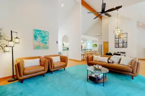 Spacious 3BR Lakefront Home with Sauna and Patio - Image 2