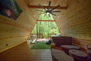 A-Frame on the River | Hot Tub | Pet Friendly - Image 3