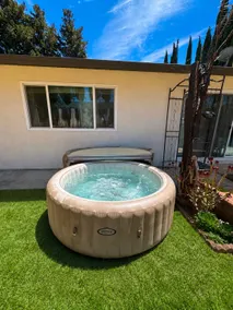 Rustic 4BR Retreat | Hot Tub, Fire Pit & Games - Image 4