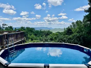 Secluded Log Cabin - Pool, Hot tub & Amazing Views - Image 2