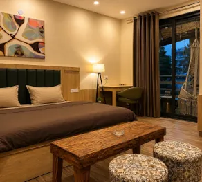 Studio Apartment Private Balcony Near Medanta - Image 2