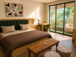 Studio Apartment Private Balcony Near Medanta - Image 3
