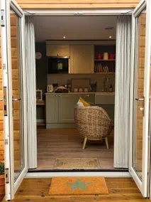 Luxury Cabin • Private Patio • Fire Pit & Air Con - Image 5