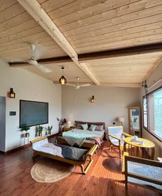 Boutique cottage at Corbett | farmstay & bonfire - Image 2