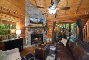 Little Creek Cabin | Creekside Hot Tub + Firepit - Image 5