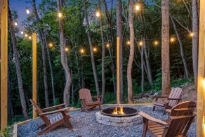 New Built Private Cabin Hot tub Sauna Fire pit - Image 5
