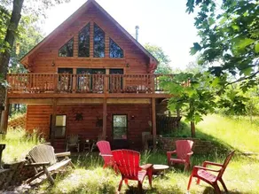 Glacier Lake Log Cabin 30 minutter nord for Wisconsin Dells - Image 2