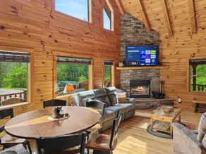 Cedar Ridge Lodge Cabin forbundet til High Bridge Trail - Image 2