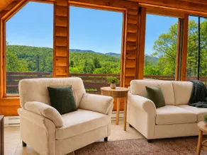 Luxury Lodge for 6-12 | Gore Views, AC, Pets - Image 5