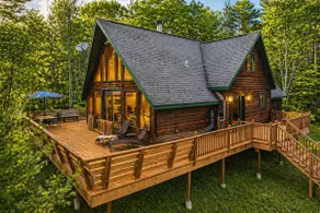Luxury Lodge for 6-12 | Gore Views, AC, Pets - Image 3