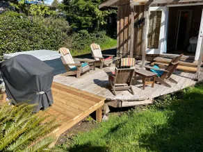 Cedar Shack Cabin ved stranden med privat Hot Tub, 3 min gang til stranden - Image 5