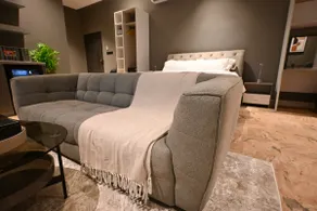 KING BED: luxe living 50sqm studio, minimal design - Image 3