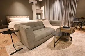 KING BED: luxe living 50sqm studio, minimal design - Image 4