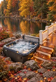Bear's Den: 4-Bed Lakefront Hot Tub Cabin - Image 3