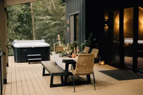 Modern. Luxury Creekside Cabin. Hot Tub. Firepit. - Image 3