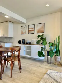 Spacious 1BR+Den | Private | Fireplace | Patio - Image 3