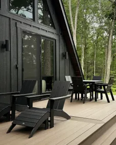 An A-frame escape nestled in the Catskills woods. - Image 4