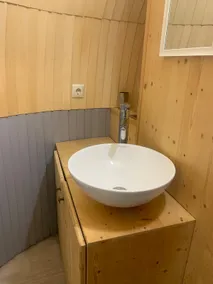 Wooden cabin with Nordic bath and sauna - Image 5