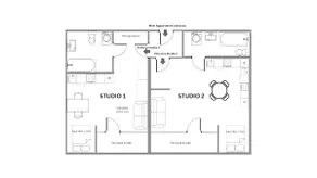 2 Soundproof Fully Equipped Studios near Geneva Airport - Image 5