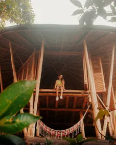 Guadualinda • Bamboo cabin overlooking Tabor - Image 3