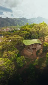Guadualinda • Bamboo cabin overlooking Tabor - Image 5