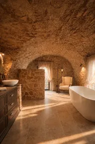 2BR • Bathtub • 20 min from the Sea • Stone House - Image 3