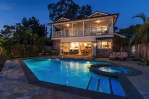 Oceanfront Home, next to beach, heated pool & spa - Image 2
